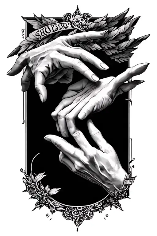 Creation Of Adam Hands