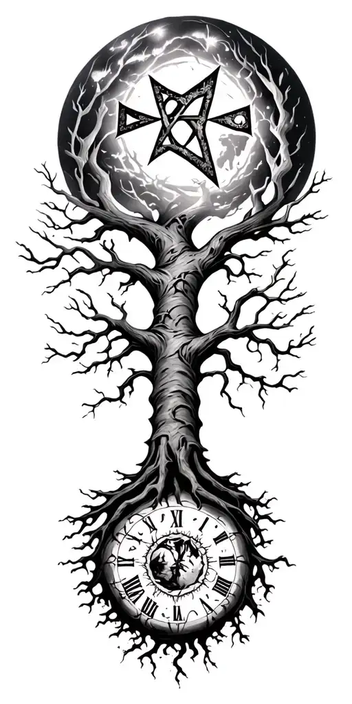 Rune Life Rune Life Tree World Bousson Du Time