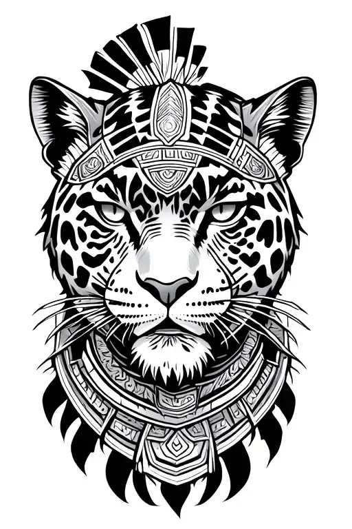 Aztec Jaguar Warrior