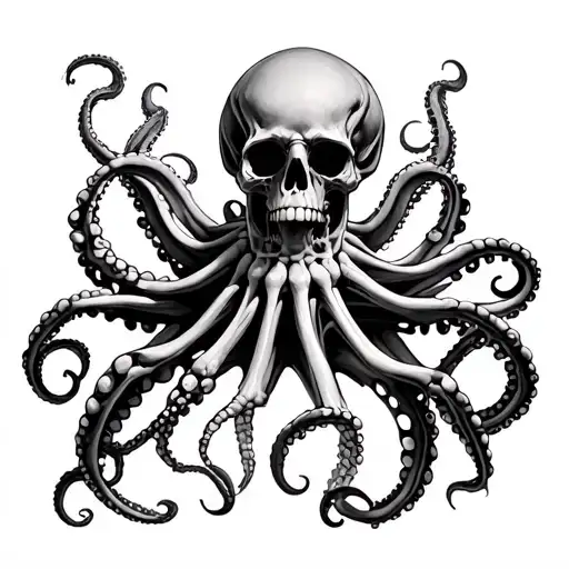 Octopus Skeleton All Bones Emerging