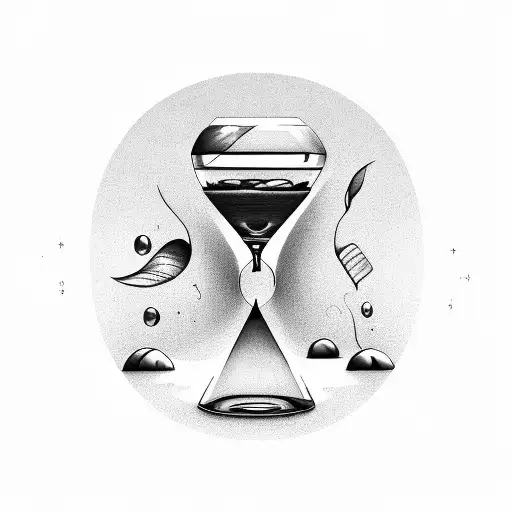 Hourglass Sad And Beautiful World