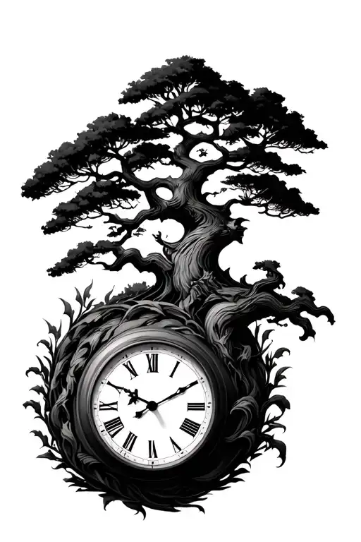Clock And Tree