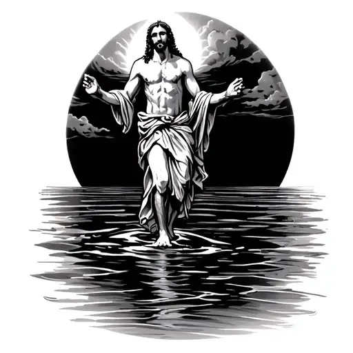 Jesus Walking On Water