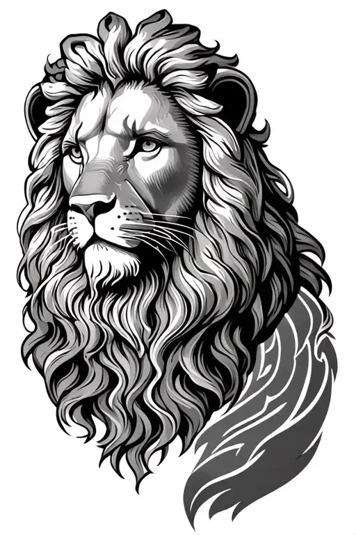 Lion And Jesus Christ