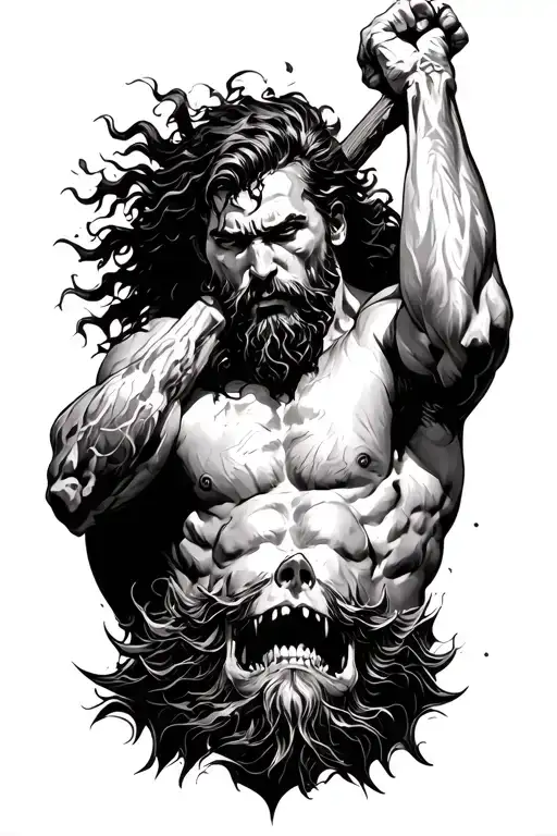 David Beheading Goliath