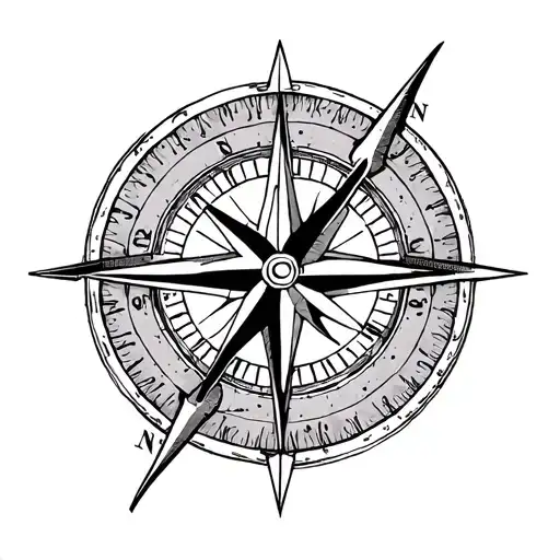 Nautical Compass Rose