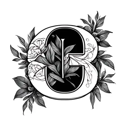 Letter O With African