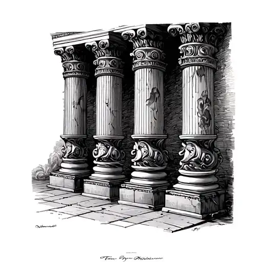 Roman Pillars