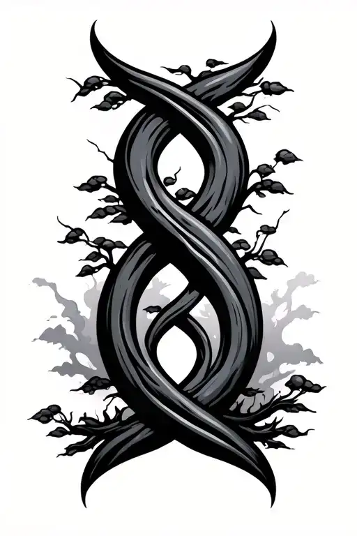 Inifinity Sign With Tree