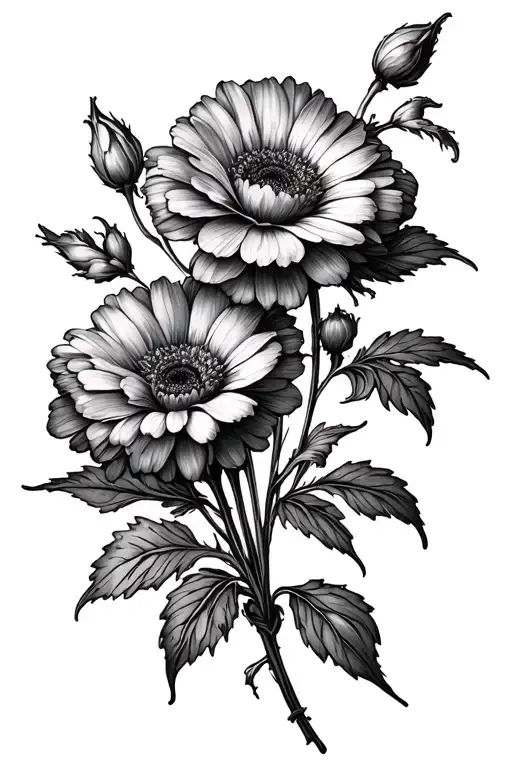 Birth Flower Bouquet