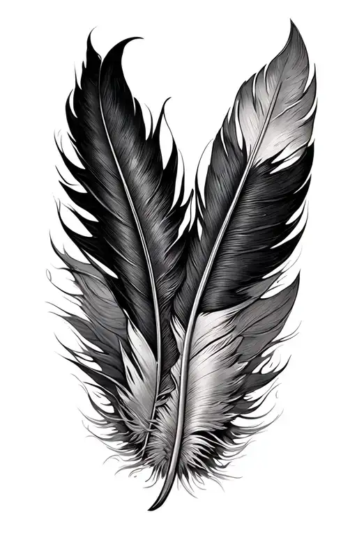 Dna Feather And Stamp Tattoo That Embodies Feminist Themes Such Reading