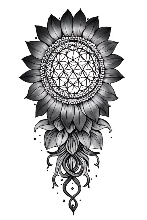 Mandala And Flower Of Life