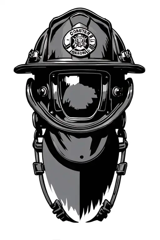Firefighter Helmet Hanging