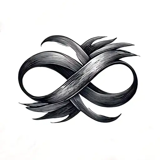 Infinity Symbol Intertwined