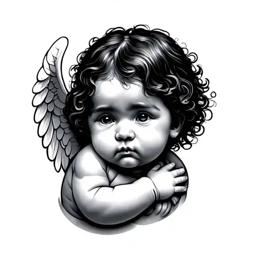 Black Baby Angel