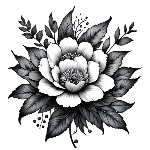 Breath Flowers And Background