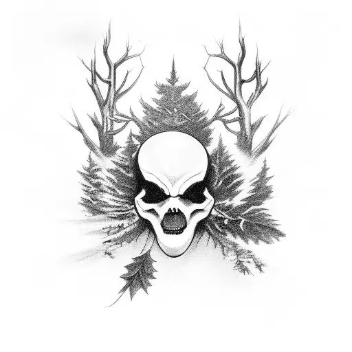 Ghost In Black Forest