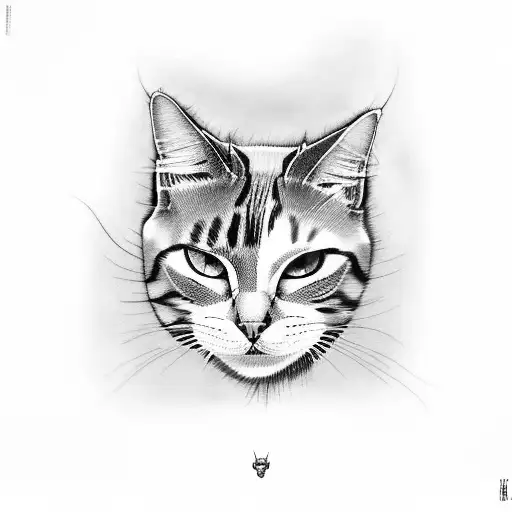 Live Cat And Skeleton Cat