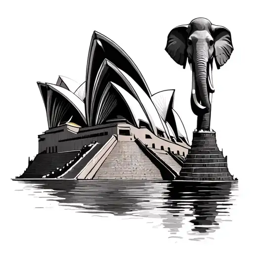 Travel Moai Elephant Great Wall Sydney Opera House