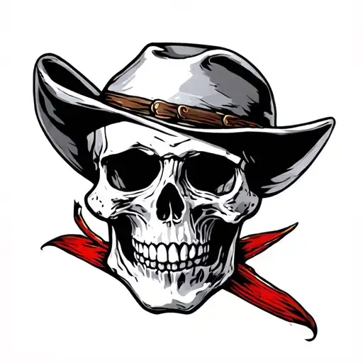Red Dead Skull
