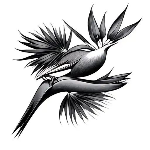 Bird Of Paradise Bird