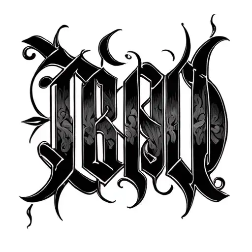 Two Word Ambigram Generator