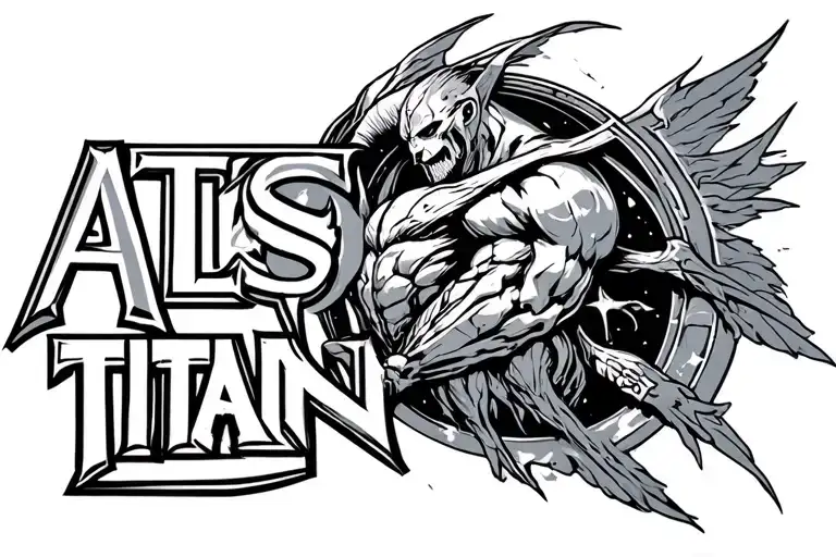 Atlas Titan With Name