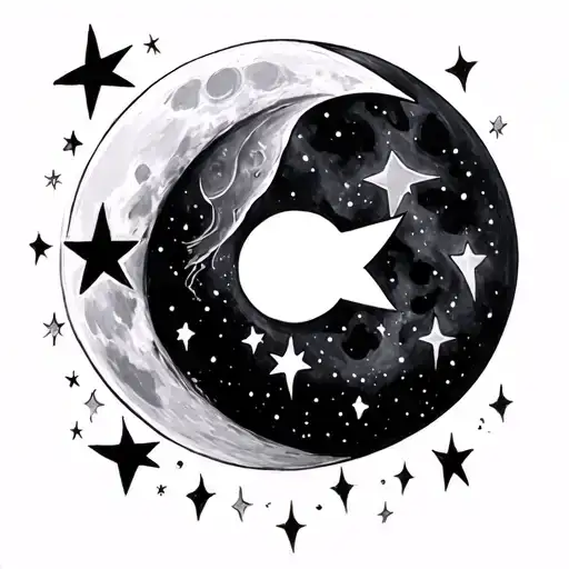 Moon And Star