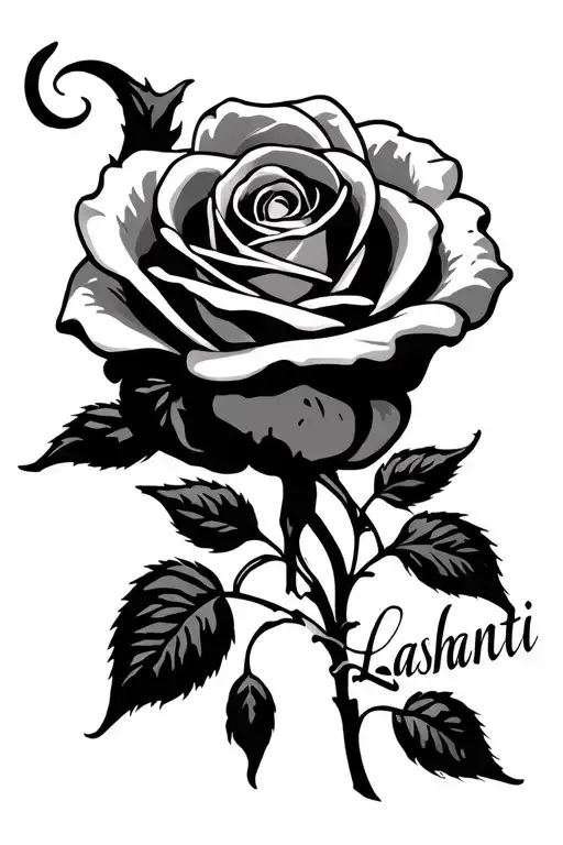 Lashanti Name And Rose