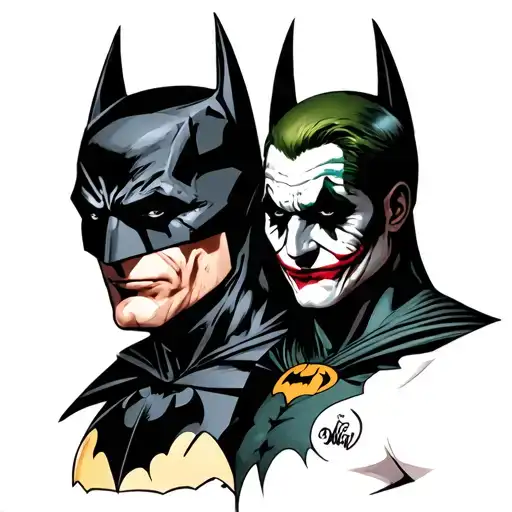 Batman & Joker