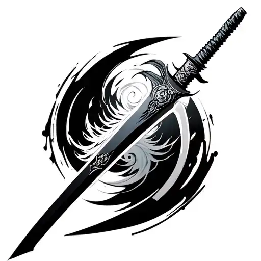 Genshin Impact Raiden Shogun Sword