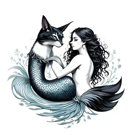 Mermaid And Breton Ermine
