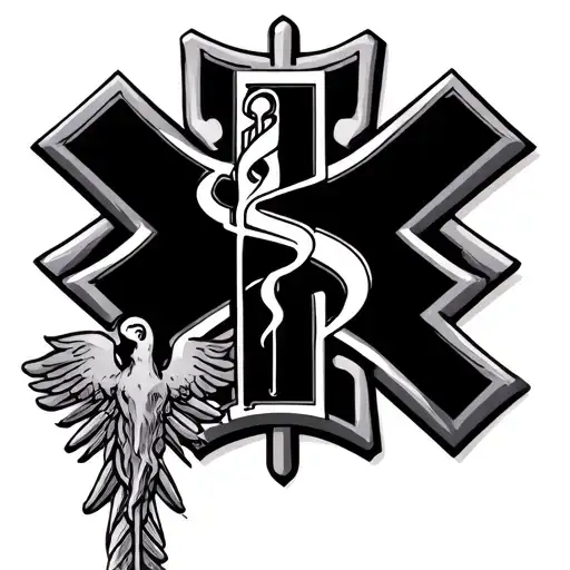 Star Of Life And Ambulanz