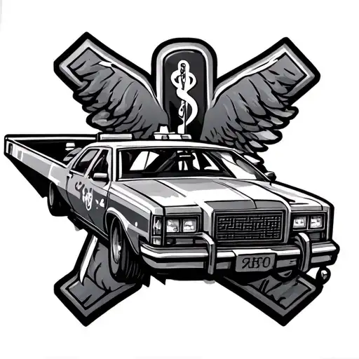 Star Of Life And Ambulanz Car Racing