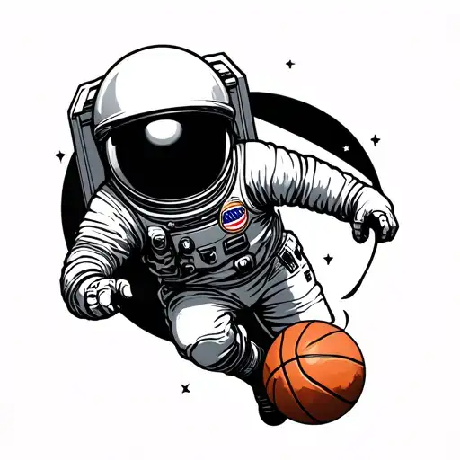 Astronaut Basketball