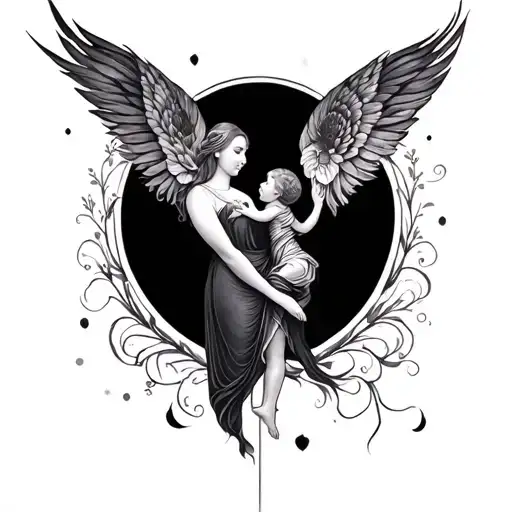 Mother And Child Journey Of Life