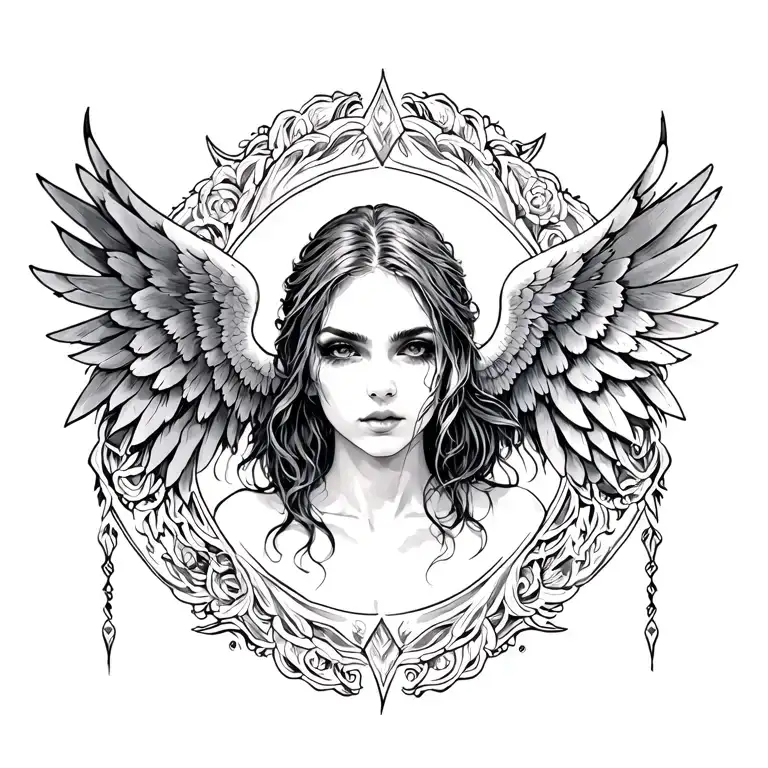 Whimsigoth Wings Spread On Shoulder