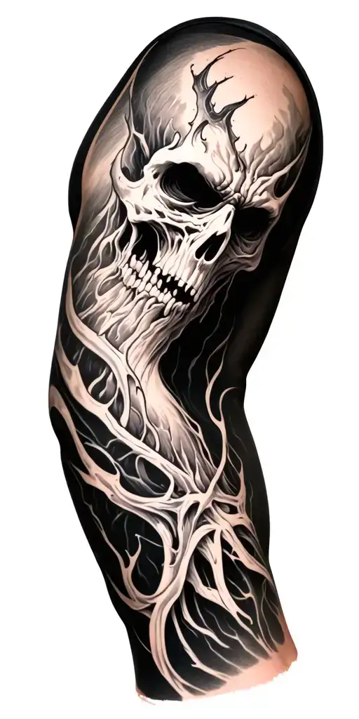 Demonic Scars Arm Sleeve