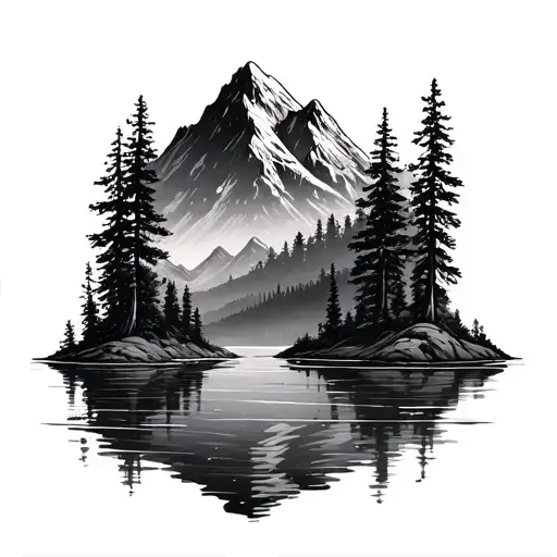 Lake Rolling Mountain