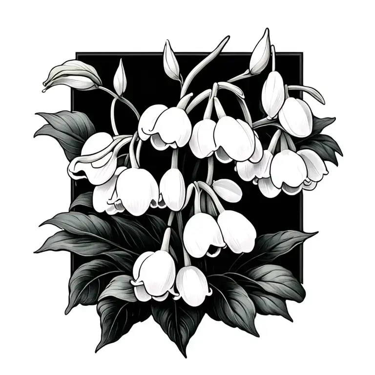 Lilly Of The Valley Intertwined