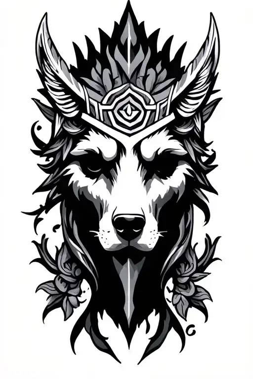 Nordic Style Tattoo Design