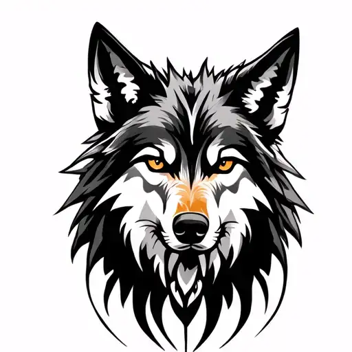 Tribal Wolf