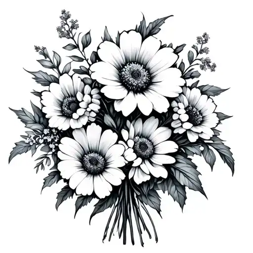 Birth Flower Bouquet