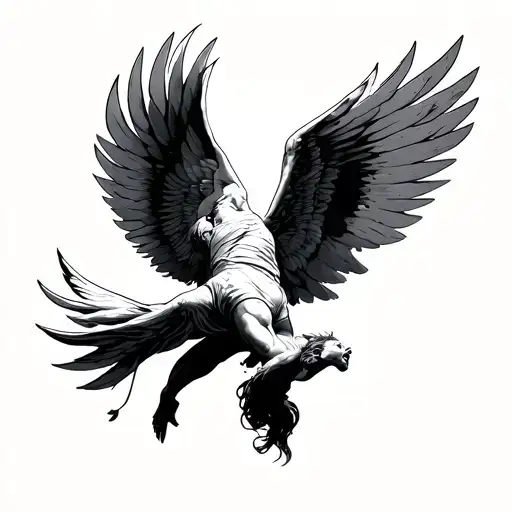 Icarus Falling From Sky