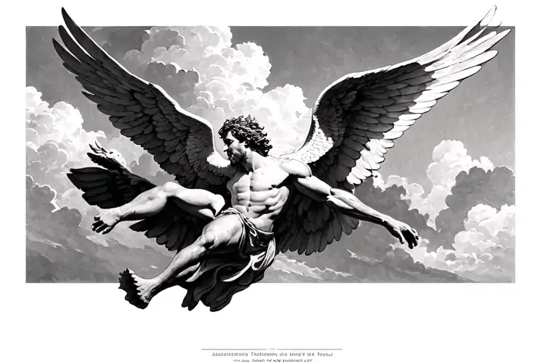 Icarus Falling From Sky