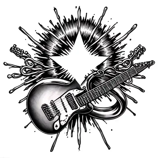 A Star Is Born Guitar String Ring