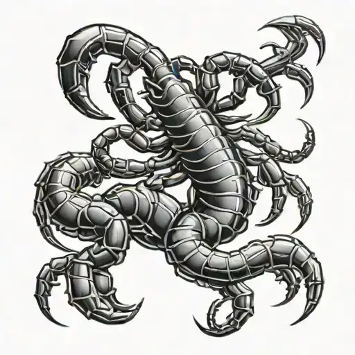 Scorpion Chest Go To Arms Raised