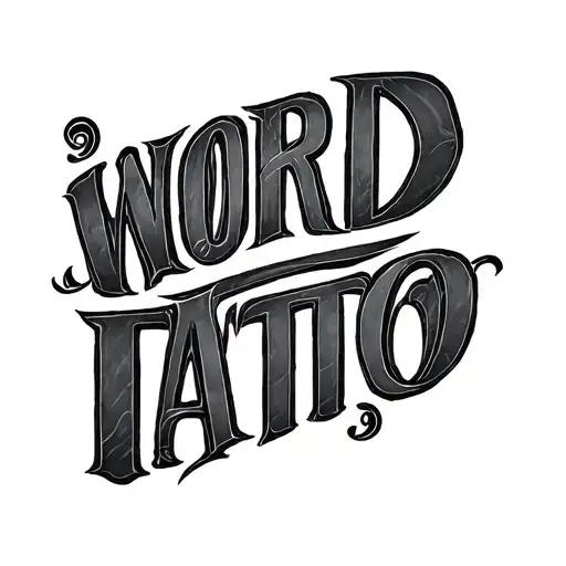 Two Word Ambigram Generator