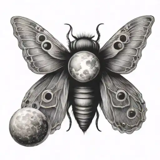 Moth And Moon
