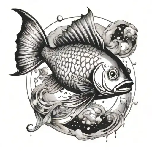 A Fish That Flies In Space